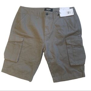 Bluenotes Grey Cotton Cargo Shorts Pockets Classic Men's Size 32 NWT 884